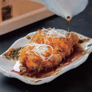 木魚花炸豆腐 Agedashi Tofu