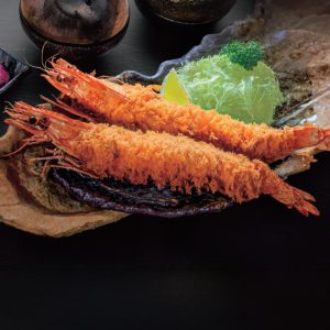 吉列車海老定食 Deep-Fried Kuruma Prawn Set