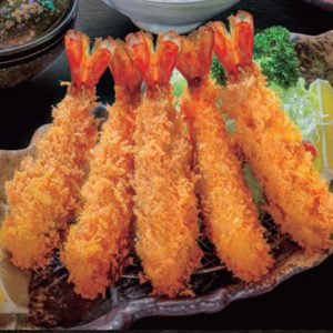 吉列深海大蝦定食 Deep-Fried Premium King Prawns Set