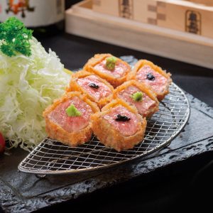 吉列宮崎牛肉定食 Deep-Fried Miyazaki Beef Set