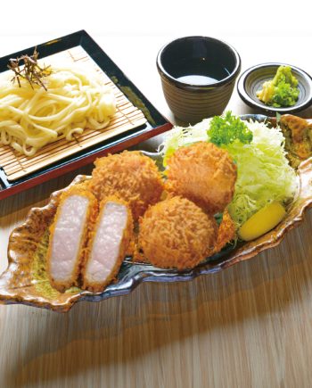 吉列豬柳稻庭烏冬  Deep-fried Pork Fillet with Inaniwa Udon