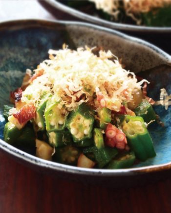 八爪魚芥末秋葵 Octopus_and_Okra_with_Wasabi_Soy_Sauce